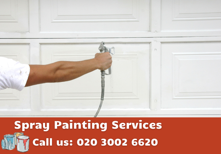 spray painting Tottenham